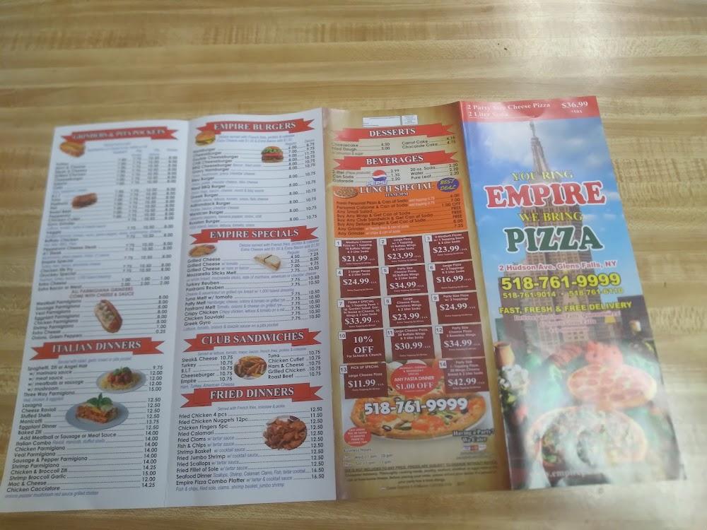 Empire Pizza Glens Falls Patty Melt Special (Regular)